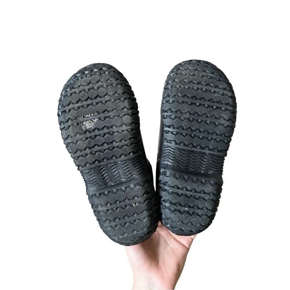 Bogs Stomper Garden Winter Boots Toddlers‎ Size 3 Youth Gray Rubber Rain Snow